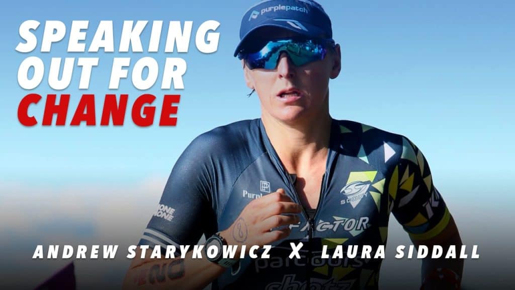 Speaking out to change Triathlon... Andrew Starykowicz discusses with Laura Siddall