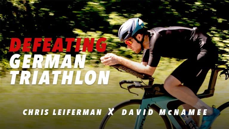 We must defeat German Triathlon! David McNamee sets his target with Chris Leiferman