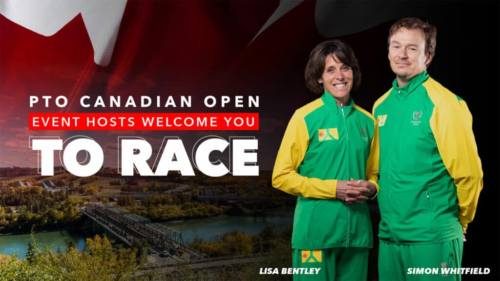 PTO Canadian Open Hosts – Lisa Bentley and Simon Whitfield