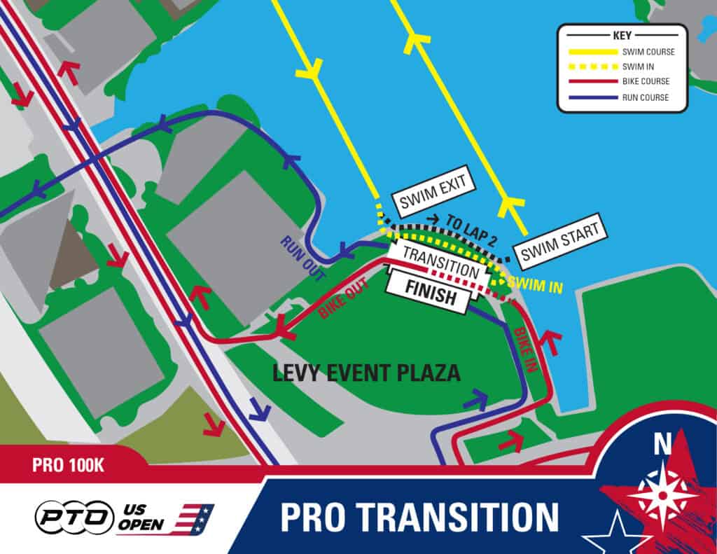PTO US Open Pro Transition Map