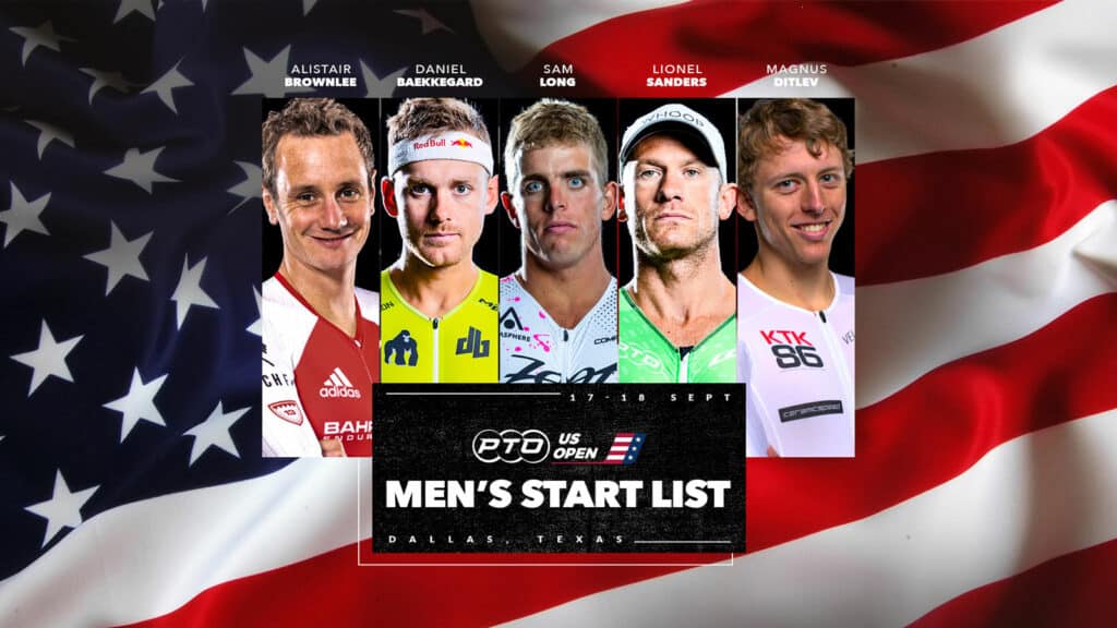 PTO US Open Men's Start List