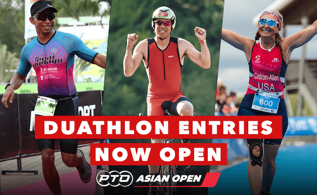 Duathlon Entries Open for PTO Asian Open