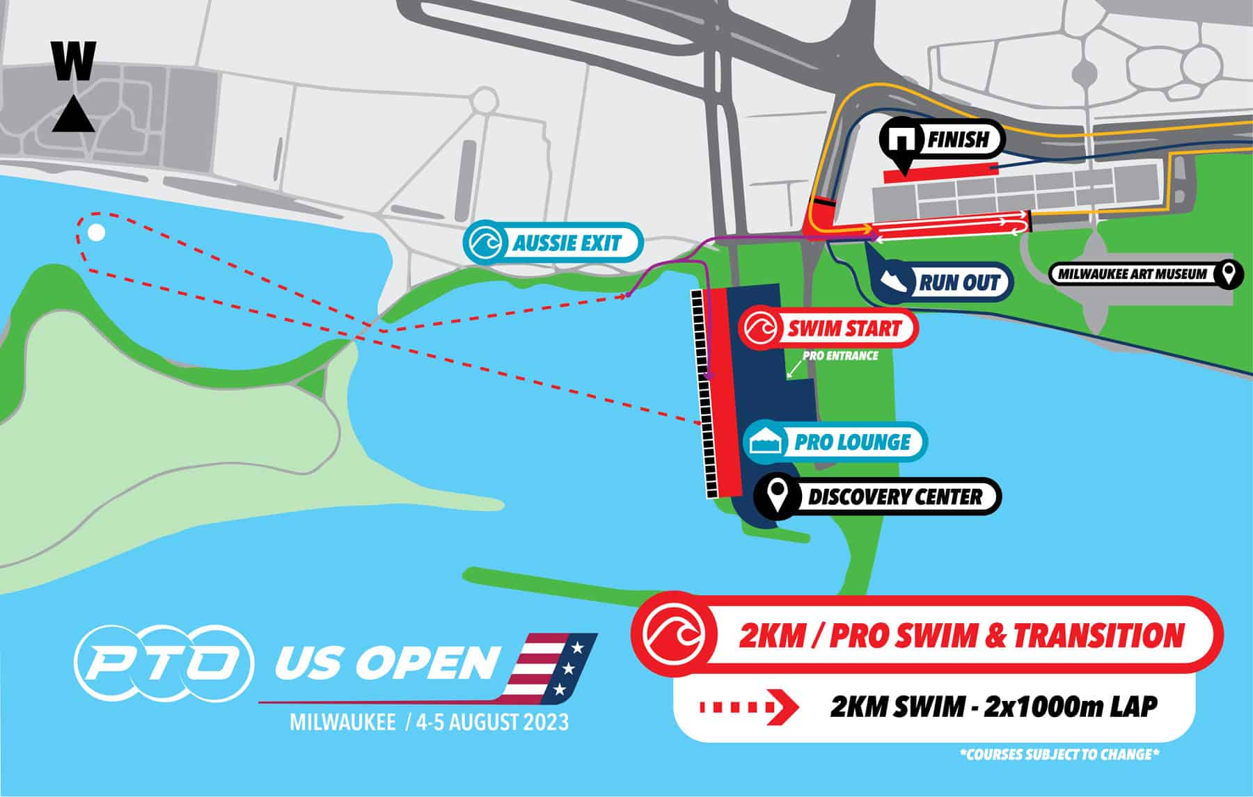 PTO-US-Open-2023-Swim-Course-Map