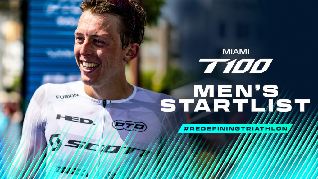 The Professional Triathletes Organisation (PTO) announced box office start list for the men’s Miami T100