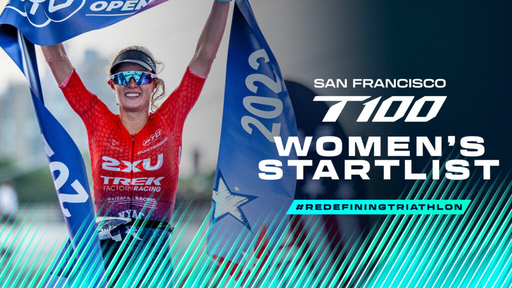 The San Francisco T100 Triathlon will see PTO World #1 Ashleigh Gentle take on World #2 Taylor Knibb for the first time this season