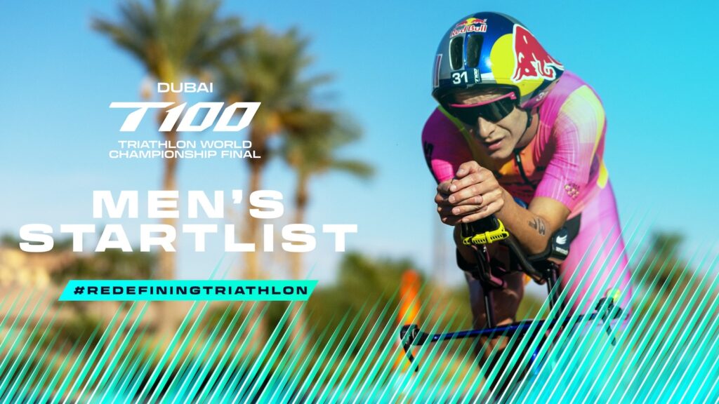 Belgian Olympic star Marten Van Riel is in pole position to win the inaugural T100 Triathlon World Tour,